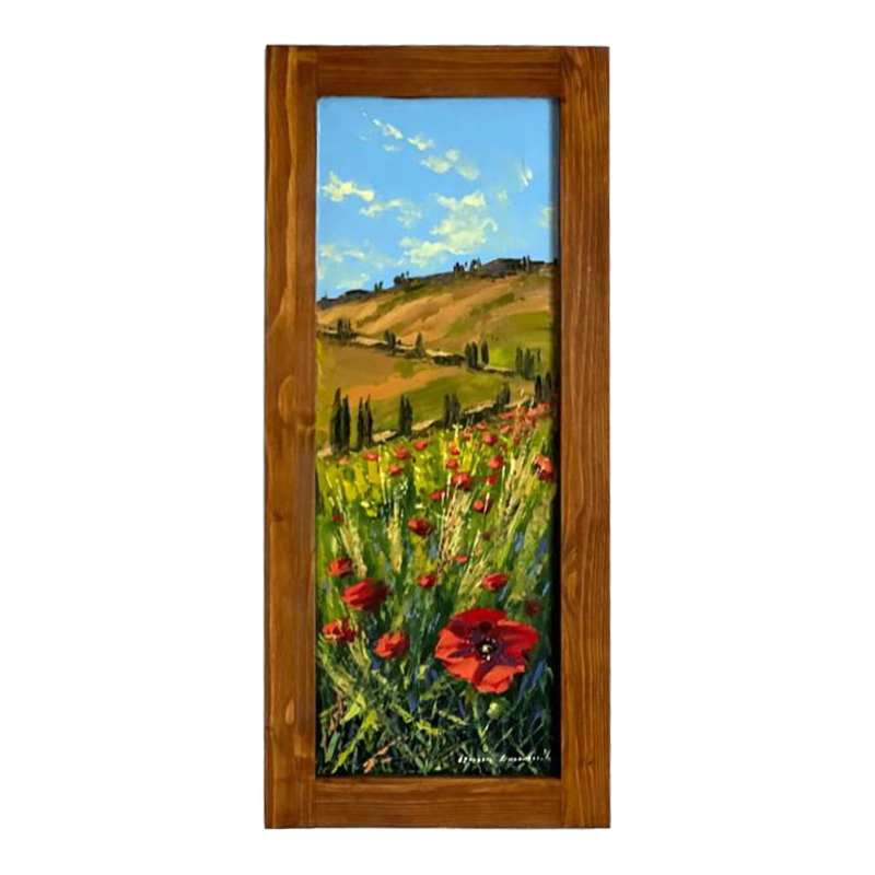 Painted Shutters – Tuscan Art on Restored Wood | Finestre Toscane