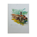 Painted on Canvas | Tuscan Landscape | Montepulciano | 51 x 70cm