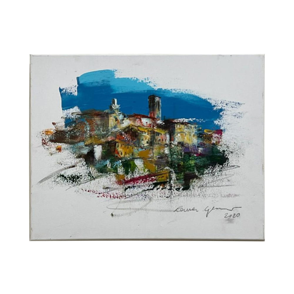 Painted on Canvas | Tuscan Landscape | Montepulciano | 50x70cmPainted on Canvas | Tuscan Landscape | Montepulciano | 50x40cm