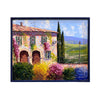 Painted on Canvas | Tuscan Landscape | Country House | 53x43cm