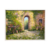 Painted on Canvas | Tuscan Landscape | Country House | 70x51 cm
