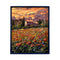 Painted on Canvas | Tuscan Landscape | Poppies | 40x50cm