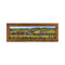 Painted on Wooden Shutters | Tuscan Landscape | Sunflowers | 125x44cm