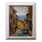 Painted on Wood | Tuscan Landscape | Borgo | 31x39cm