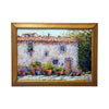 Painted on Canvas | Tuscan Landscape | Contry House | 58x43cm