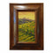 Painted on Wood | Tuscan Landscape | Vineyard | 25x35cm