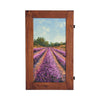 Painted on Wooden Shutters | Tuscan Landscape | Lavander | 41x69cm