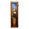 Painted on Wooden Shutters | Tuscan Landscape | Village of Montepulciano | 36x122cm