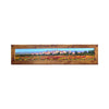 Painted on Wooden Shutters | Tuscan Landscape | Village of San Gimignano | 150x33cm