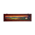 Painted on Wooden Shutters | Tuscan Landscape | Vineyard | 109x29cm