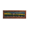 Painted on Wooden Shutters | Tuscan Landscape | Vineyard | 125x44cm
