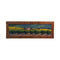 Painted on Wooden Shutters | Tuscan Landscape | Vineyard | 125x44cm