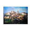 Painted on Canvas | Tuscan Landscape | Borgo of Montepulciano | 70x50cm